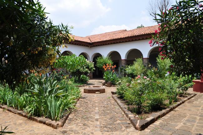 Jardín central