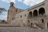 Fachada del conjunto conventual y templo