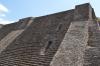 Templo Mayor de Tenayuca, escalera de la quinta etapa constructiva