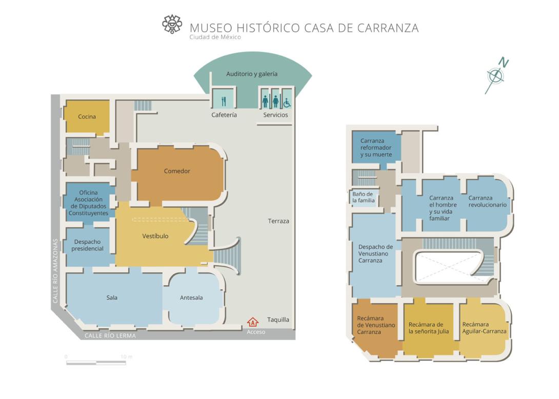 Croquis Museo Casa de Carranza